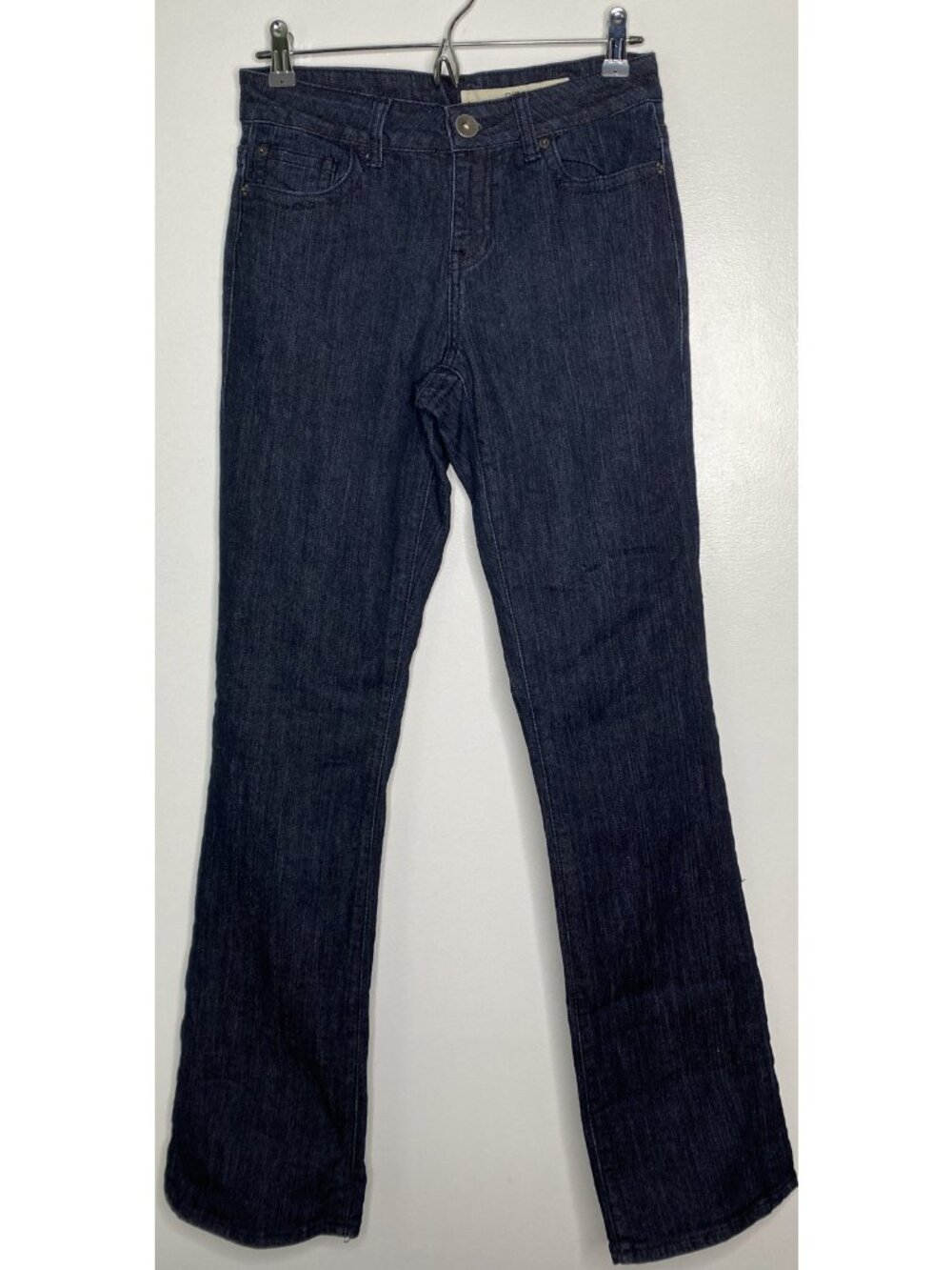 DKNY Jeans Size 4 Mid Rise Straight Dark Wash Blue 2000s Y2K Jeans